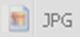 Icona esporta nel formato JPG